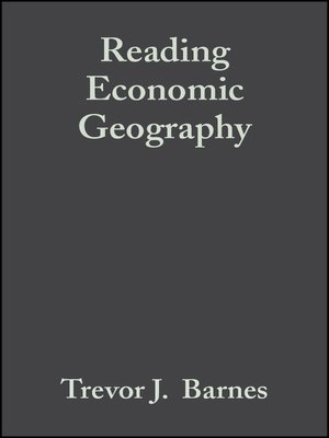 cover image of Reading Economic Geography